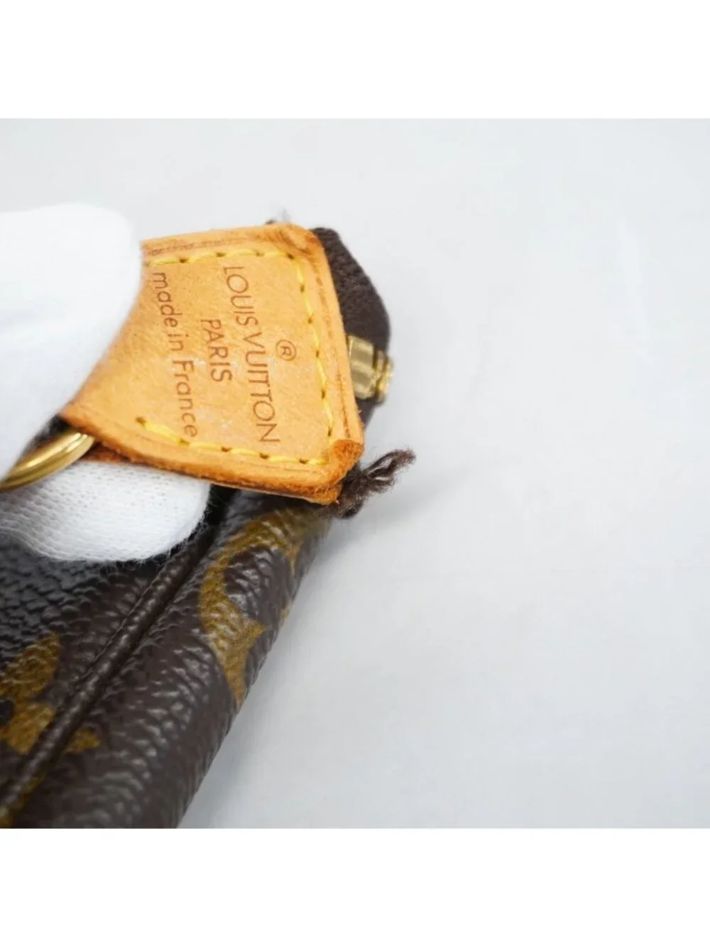 Louis Vuitton Pouch Monogram Pochette Soir Brown